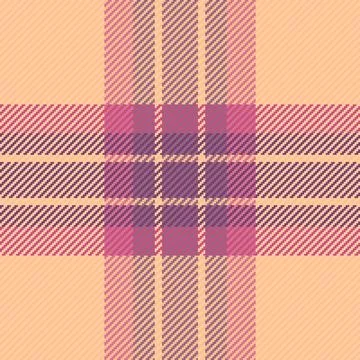 Damask texture plaid check, hispanic textile background pattern. Thread fab.. Stock Illustration