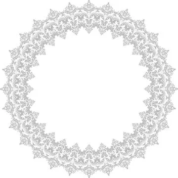 Damask Vector Orient Pattern 스톡 일러스트