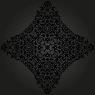 Damask Vector Orient Pattern Stock-Illustration