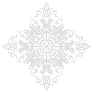 Damask Vector Oriental Pattern Stock Illustration
