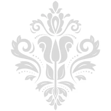 Damask Vector Oriental Pattern Stock Illustration