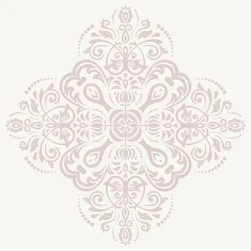 Damask Vector Pattern. Orient Background イラスト素材