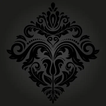 Damask Vector Pattern. Orient Ornament Stock Illustration