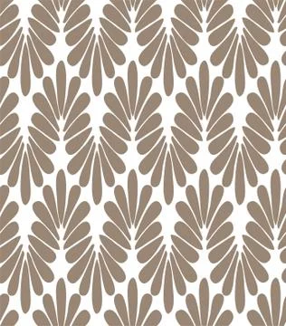Damask vector pattern simple seamless geometric elegant Stock Illustration
