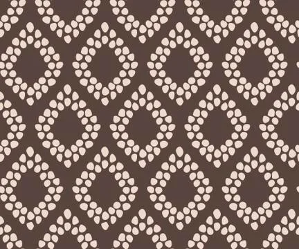Damask vector pattern simple seamless geometric elegant Stockillustratie