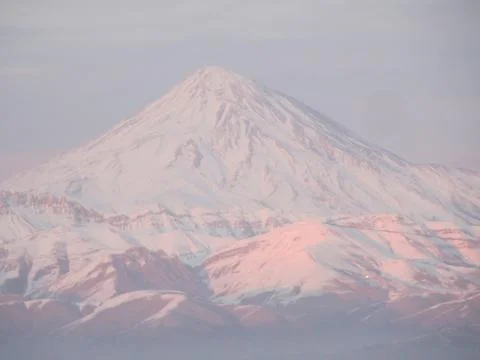 Damavand Peak Stock Photos