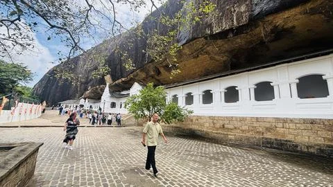 Dambulla Cave Temple Stock Photos