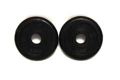 Damn for rod on a white background Stock Photos