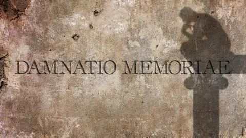Damnatio Memoriae Stock Illustration