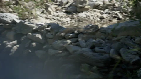 Damned Stream Bed Stock Footage 137513637
