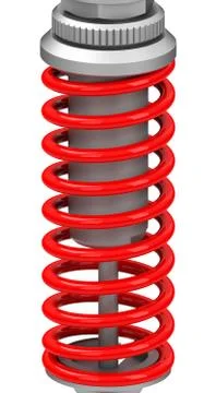 The damper Stock Illustration