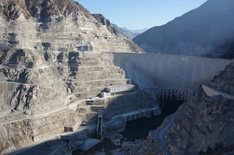 Dams set Stock Photos