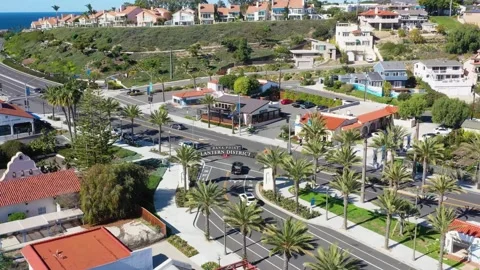 Dana point Lantern District sign 動画素材 160809564