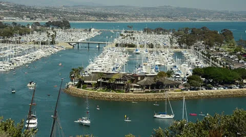 Dana Point in Orange County, CA Stock Footage 25829037