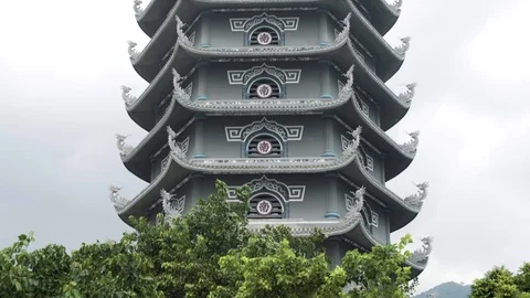 Danang Buddhist Temple 動画素材 127368441