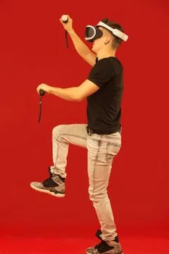 Dance 3D glasses Stock Photos