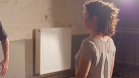 The dance audition Stock-Footage 73478610