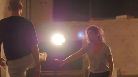 The dance audition Video stock 73478635