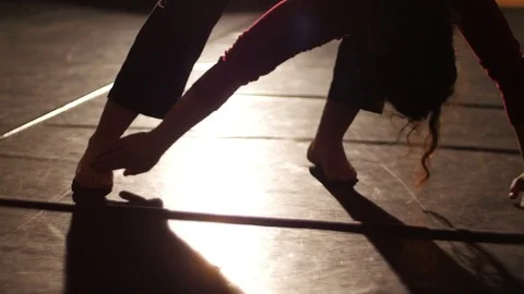 The dance audition 스톡 동영상 73479801