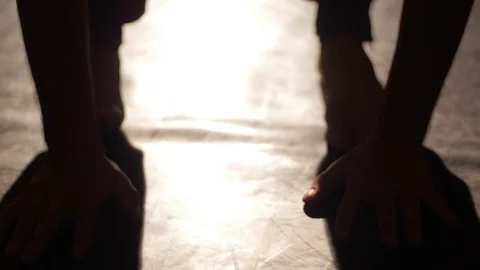 The dance audition Video stock 73483139