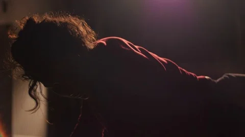 The dance audition 스톡 동영상 73483721