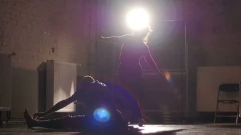 The dance audition 스톡 동영상 73483776