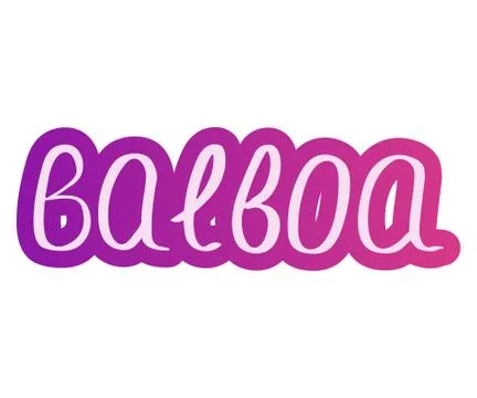 Dance balboa. Stock Illustration