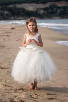 Dance on the beach 스톡 사진