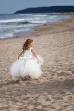 Dance on the beach 스톡 사진