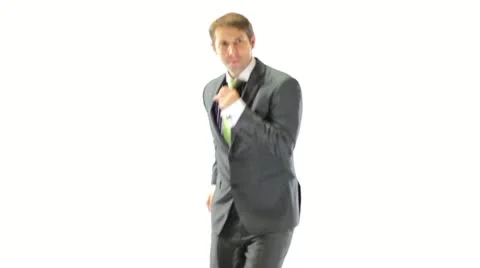 Dance Businessman Stock Footage 11528128