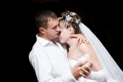 Dance with a candle Stock Photos