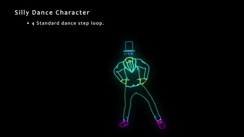 Dance character V1 Stock After Effects