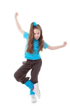 Dance child Stock Photos