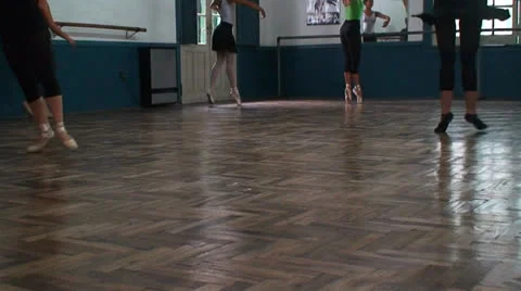 Dance Class HD Stock Footage 25909680