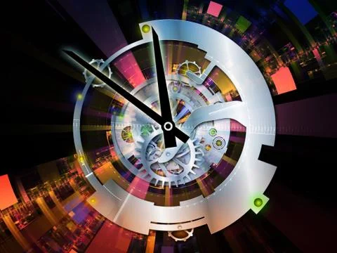 Dance of Clockwork Illustrazione stock