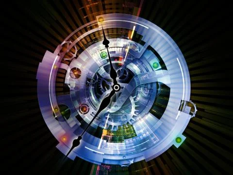 Dance of Clockwork Stockillustratie