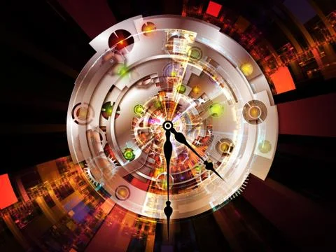Dance of Clockwork Illustrazione stock