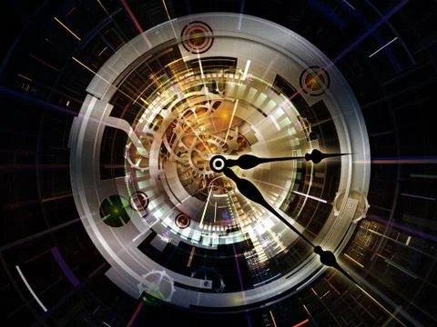 Dance of Clockwork Illustrazione stock