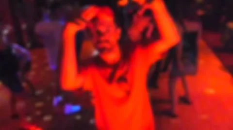 Dance Club Background Stock Footage 10887078