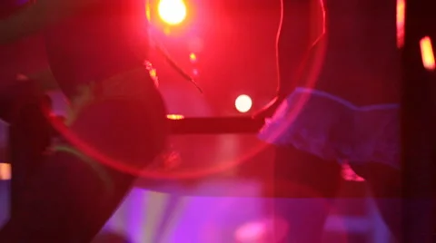 Dance club. Sequence Video stock 4379048