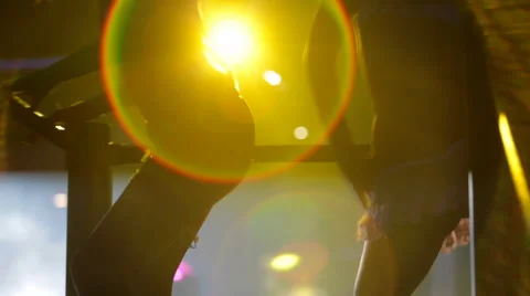 Dance club. Sequence Stock Footage 5502983