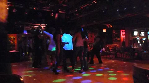 Dance Club Time Lapse Stock Footage 10871700
