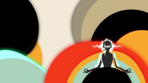 Dance of colors Stock Footage 284731491