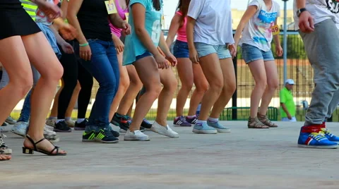 Dance competition. (Editorial) Stock Footage 66857781