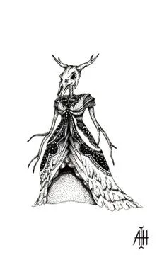 Dance of death Illustrazione stock