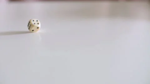 Dance of a dice Stock Footage 153661118