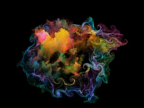 Dance of Elements Stockillustratie