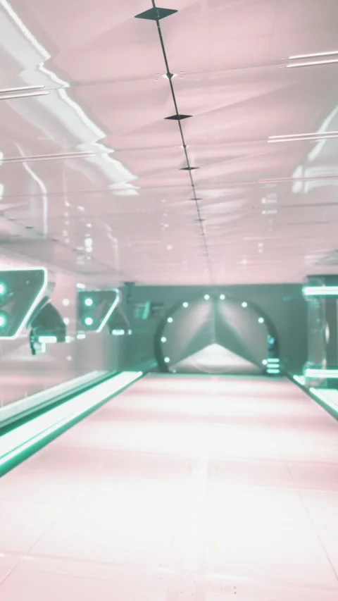 Dance floor with lights in a modern venue at night for events Stock Footage 341976023