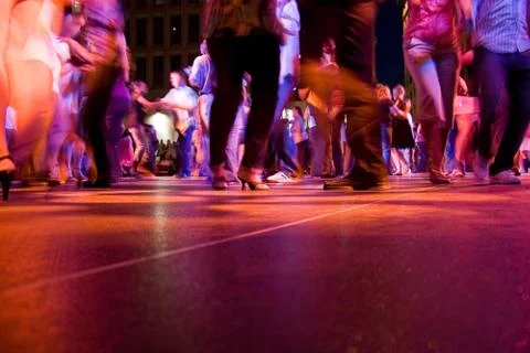 Dance Floor Movement Stock Photos