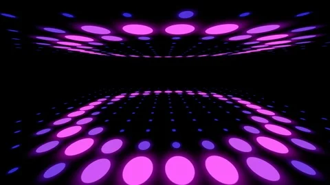 Dance Floor Patterns Event Led Neon Loop... | Stock Video | Pond5